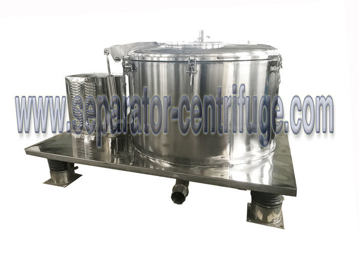 PPTD Top Discharging Hemp Extraction Machine For Ground Plant Washing With Alcohol