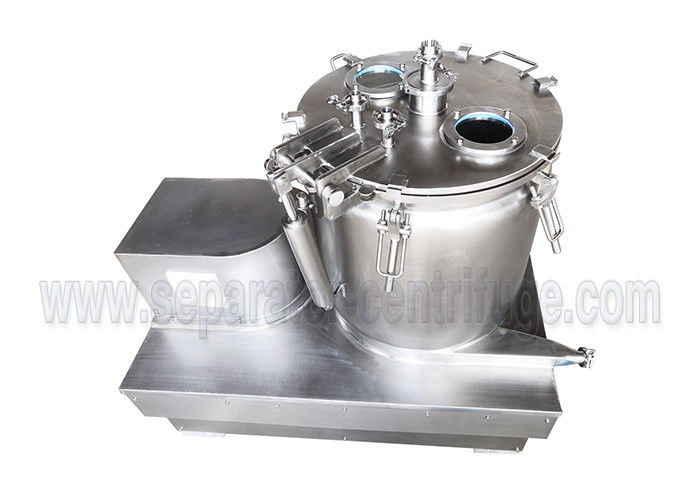 304 Stainless Steel Full Surfaces Basket Centrifuge For CBD / Hemp Oil Extracting