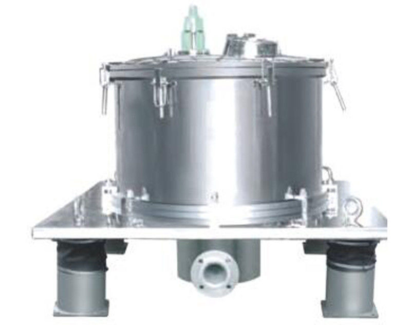 SS316 Bottom Discharge Horizontal Peeler Basket Centrifuge With Oxygen Measuring Device