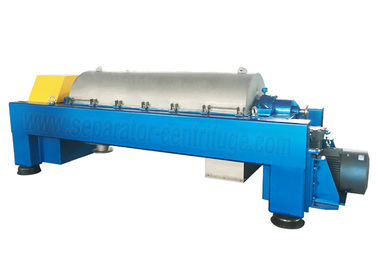 সিই সার্টিফিকেট 1500RPM অনুভূমিক সলিড তরল ডিকান্টার সেন্ট্রিফিউজ বিভাজক