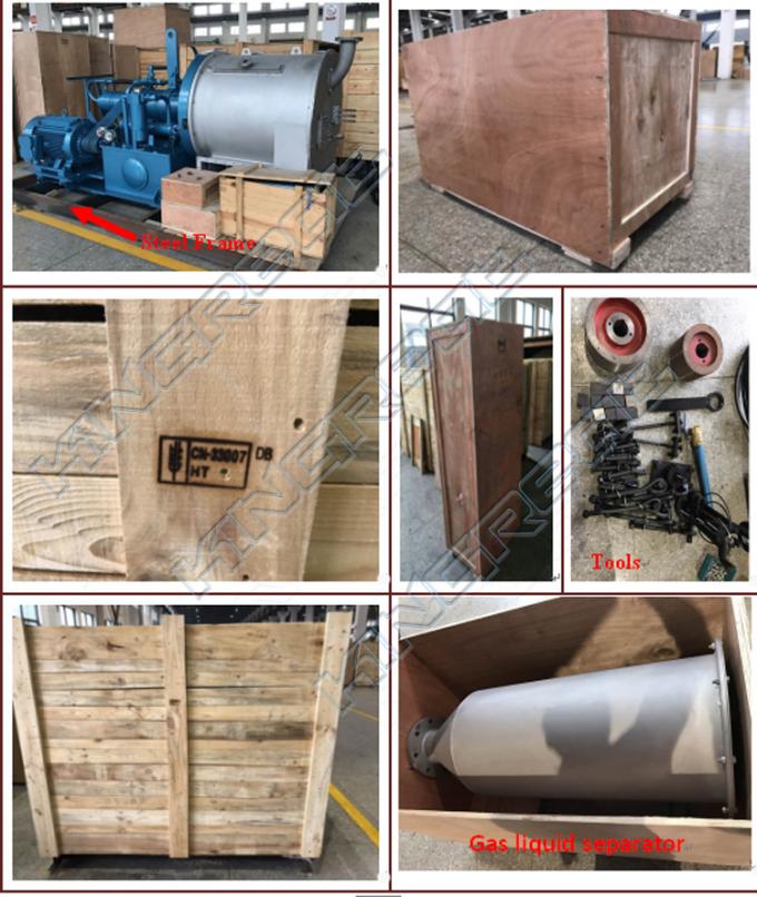 2 স্টেজ পিউসার সেন্ট্রিফুগ সমুদ্র লবণ উৎপাদন মেশিন লবণ উৎপাদন লাইন জন্য 5